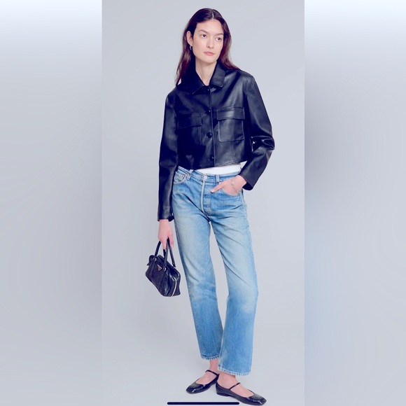 Black Leather Jacket - Picture 1 of 7